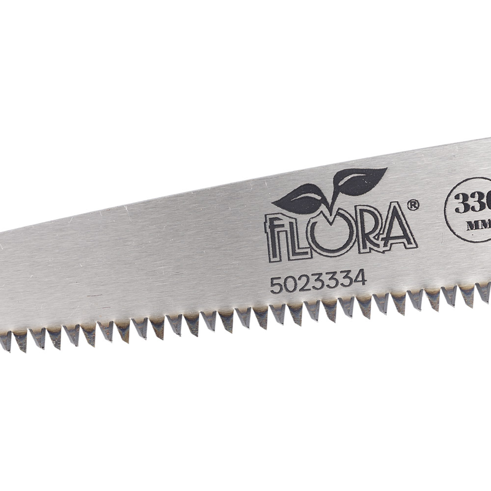 Пила садовая Flora прямая 330 мм 7TPI с чехлом