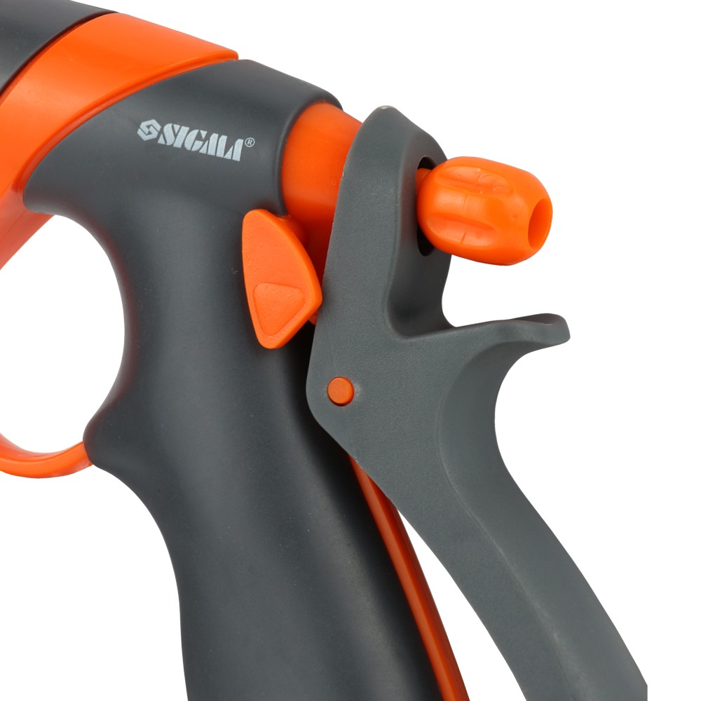 Пістолет розпилювач Flora 2-х режимний (ABS + TPR) сірий