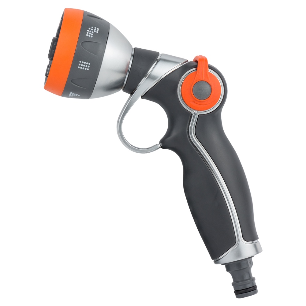 Пістолет-розпилювач Flora 7-ми режимний плаваючий курок (AL + TPR)