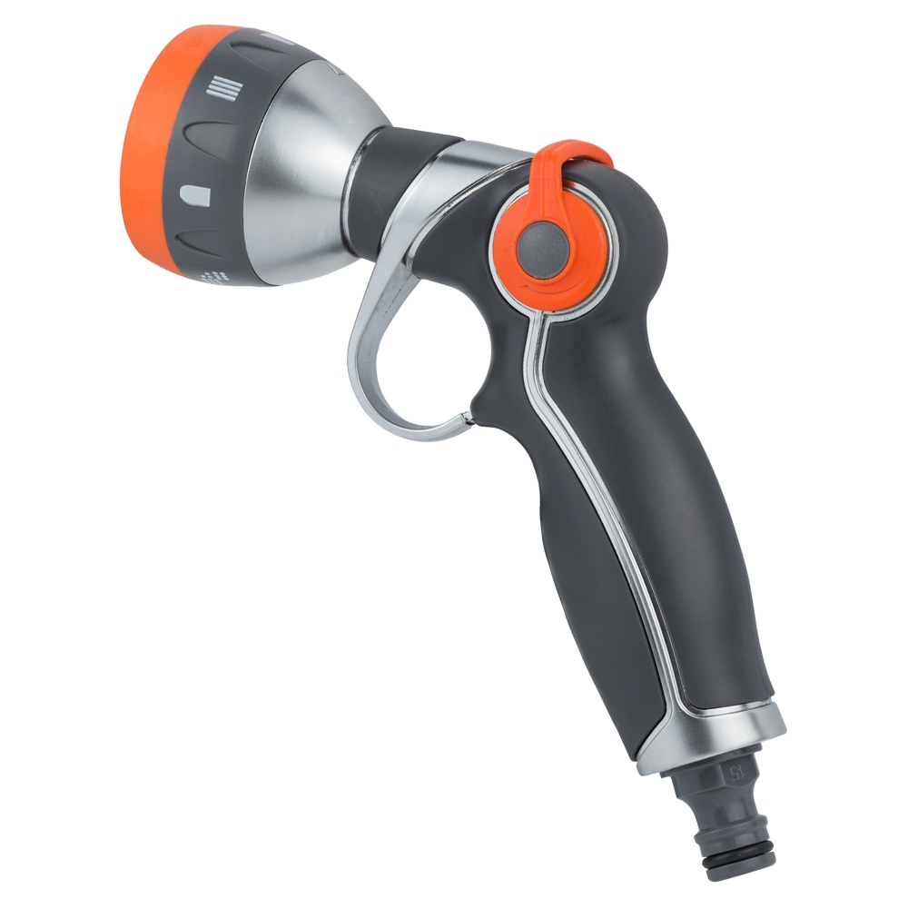 Пістолет-розпилювач Flora 7-ми режимний плаваючий курок (AL + TPR)