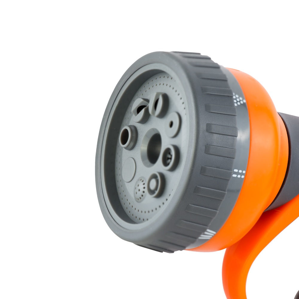 Пістолет-розпилювач Flora 8-ми режимний (ABS + TPR)