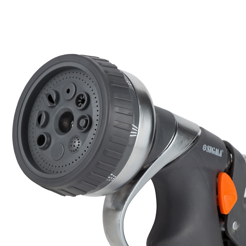 Пістолет-розпилювач Flora 8-ми режимний (AL + TPR)