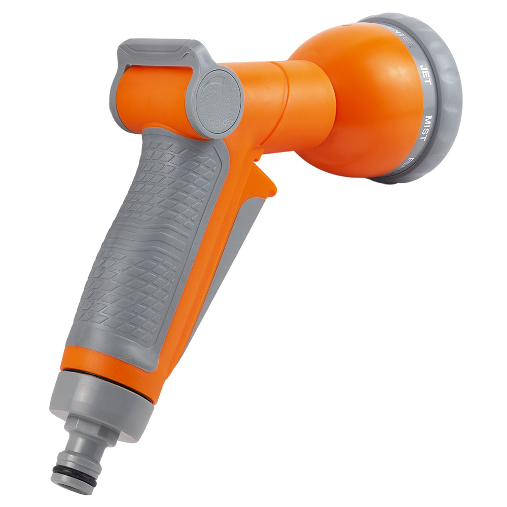 Пістолет-розпилювач Flora 9-ти режимний (ABS + TPR)