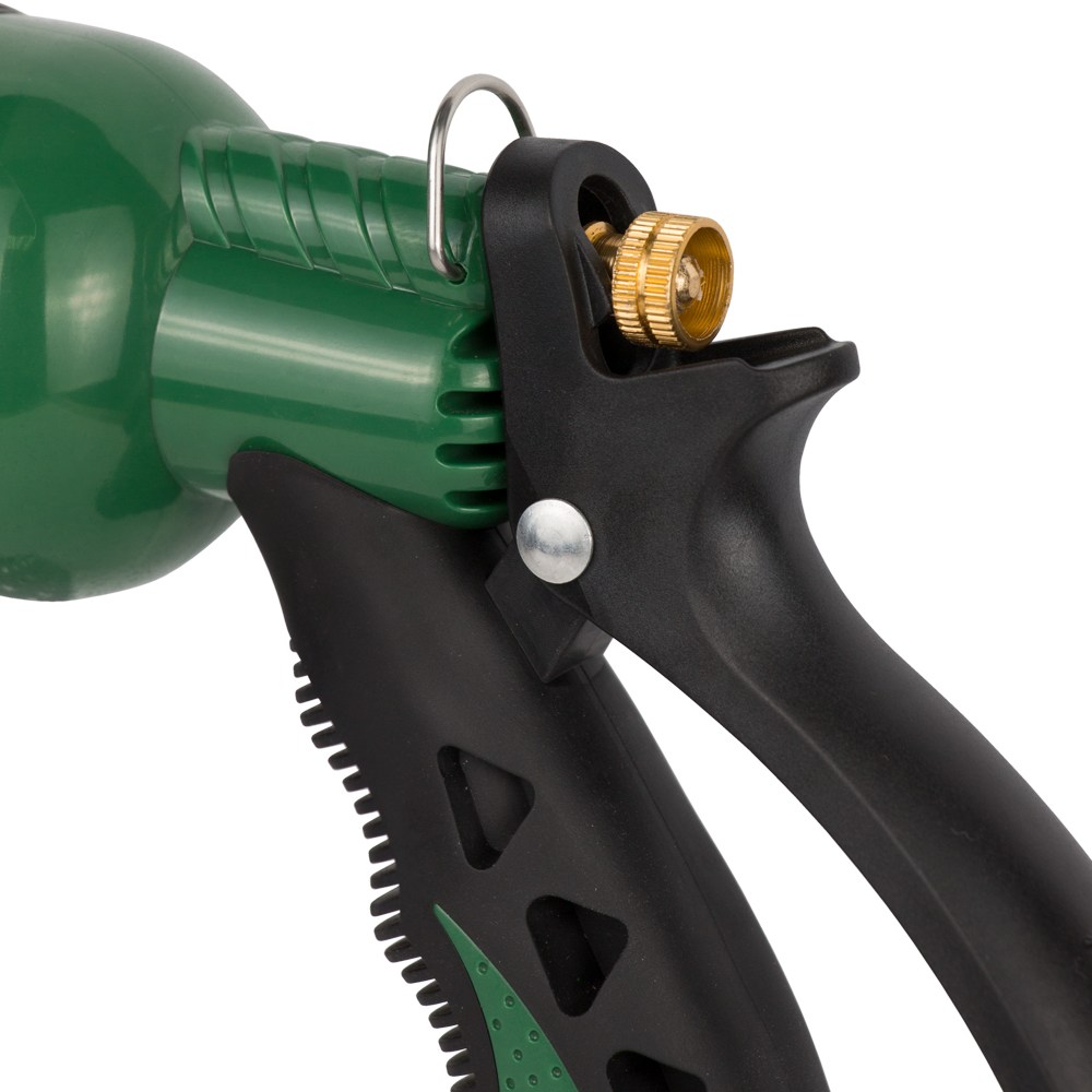 Пистолет-распылитель Grad 8-ми режимный металлический (ABS+TPR)