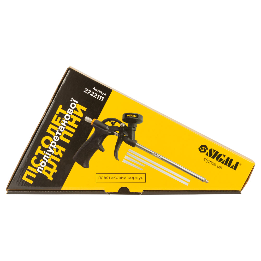Пістолет Sigma для поліуретанової піни пласт корпус