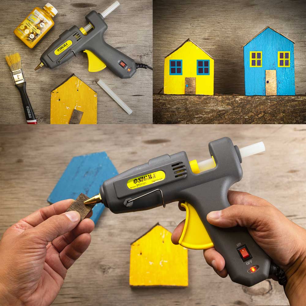 Пістолет термоклейовий Sigma з вимикачем Ø11.2 мм 100(150) Вт