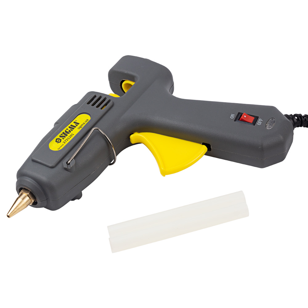 Пістолет термоклейовий Sigma з вимикачем Ø11.2 мм 100(150) Вт