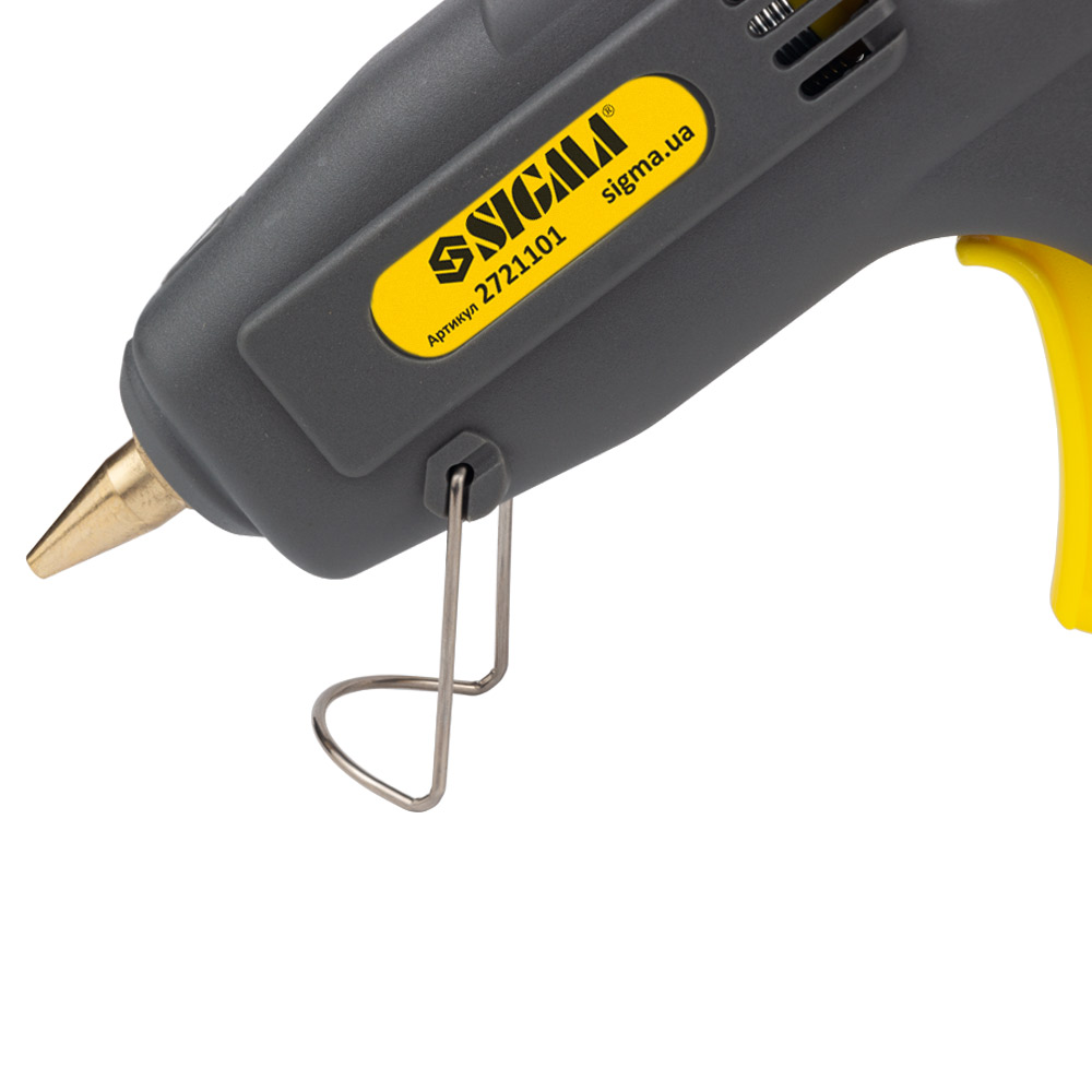 Пістолет термоклейовий Sigma з вимикачем Ø11.2 мм 100(150) Вт
