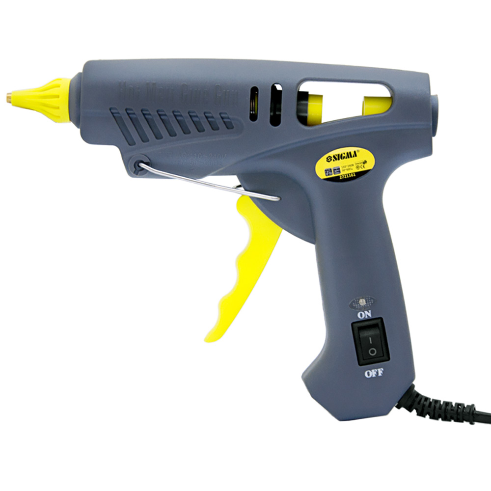 Пістолет термоклейовий Sigma з вимикачем Ø11.2 мм 250 Вт