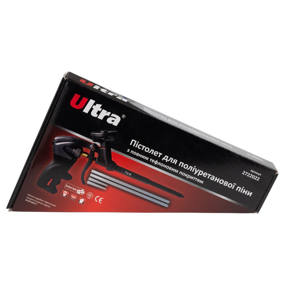Пистолет Ultra для полиуретановой пены полное тефлоновое покрытие
