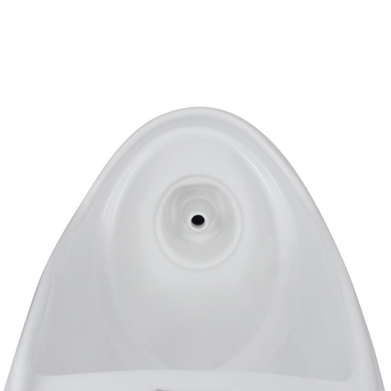 Пісуар підлоговий Qtap Scorpio з ІЧ-датчиком автоматичного змиву (440 x 360 x 995) White (QT1488101HW)