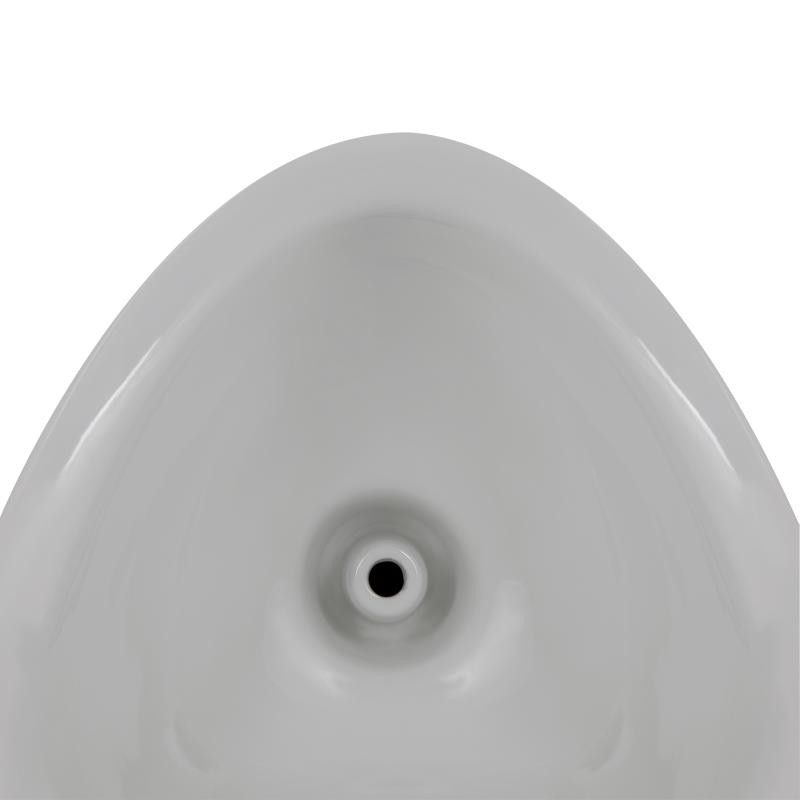 Пісуар підвісний Qtap Crow з краном-дозатором 360x285x675 White (QT0588112HW)