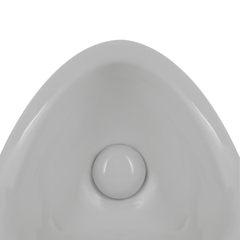 Пісуар підвісний Qtap Crow з краном-дозатором 360x285x675 White (QT0588112HW)