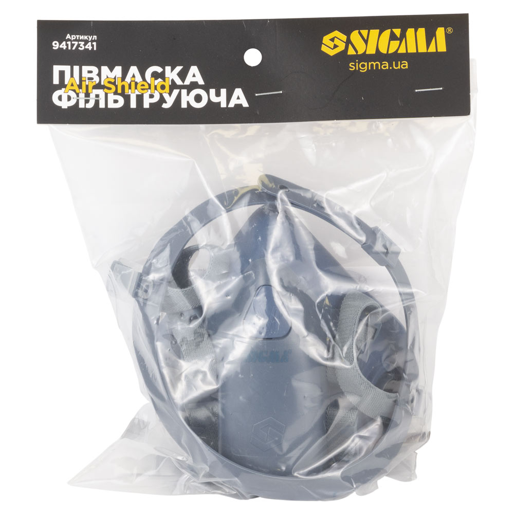 Полумаска Sigma Air Shield без фильтров
