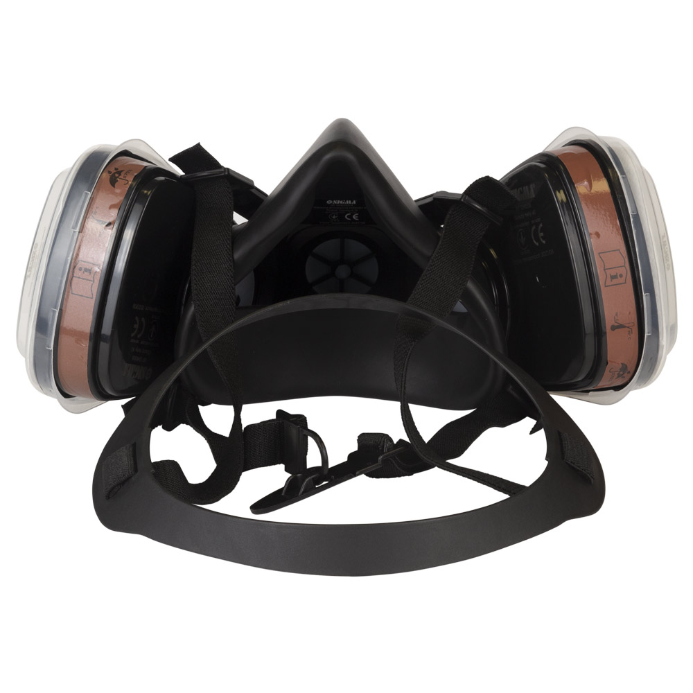 Полумаска Sigma Defender Eco с фильтрами А1