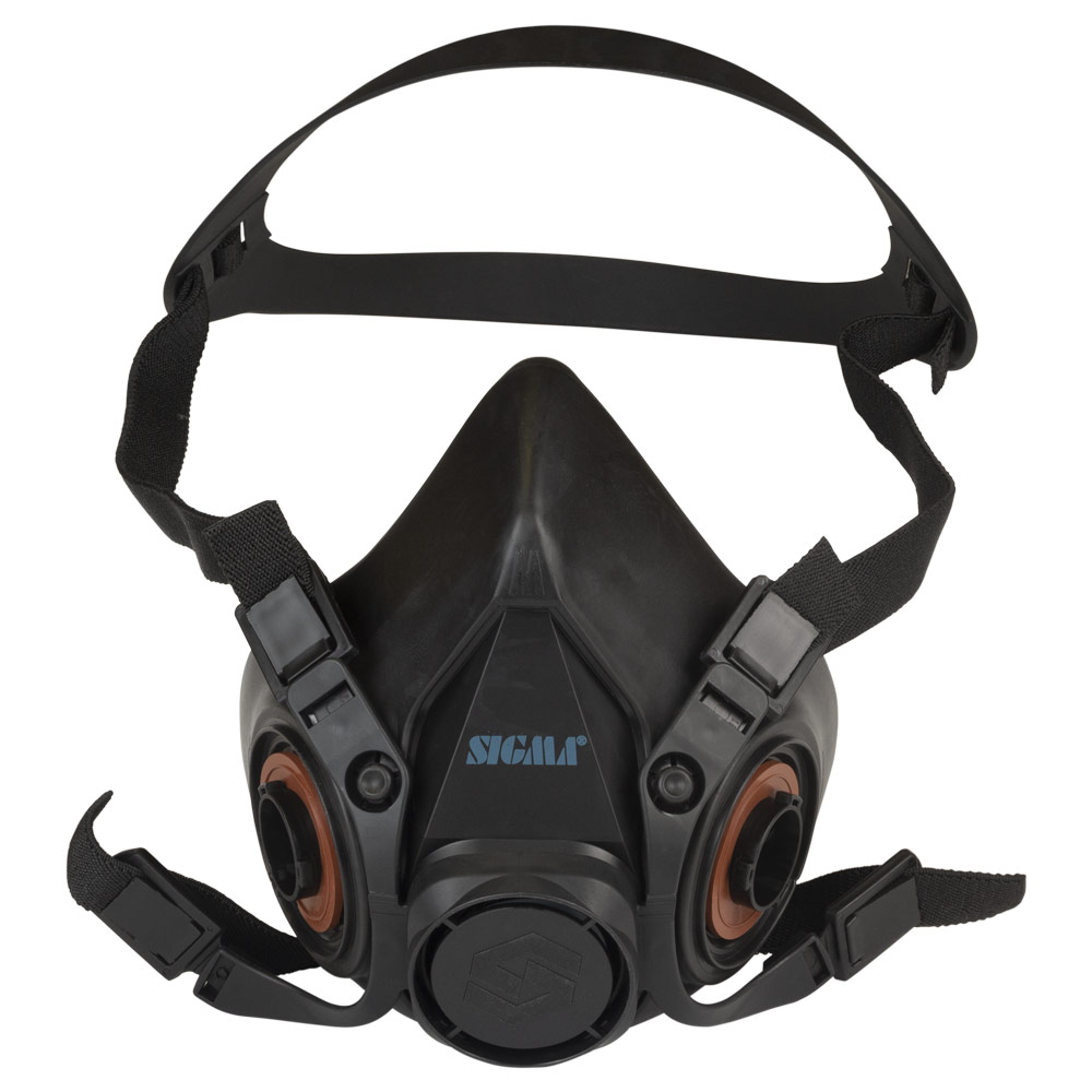 Полумаска Sigma Defender Eco с фильтрами А1
