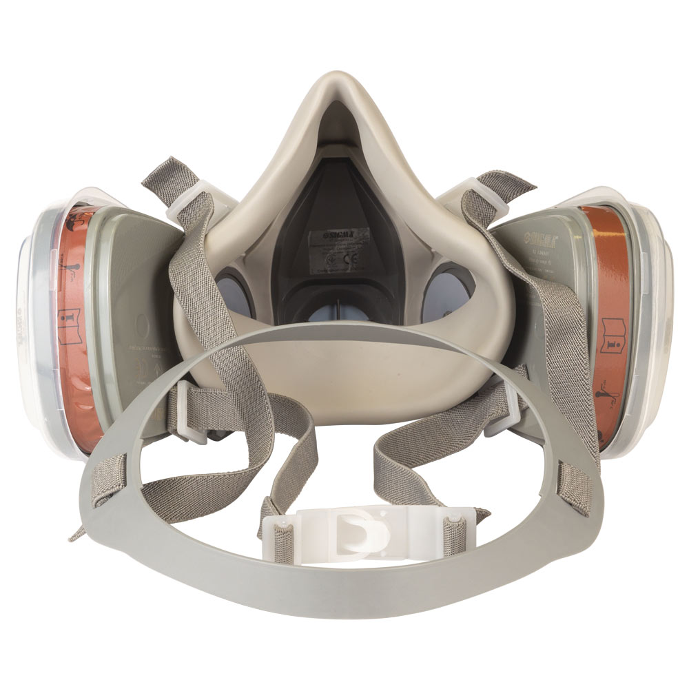 Півмаска Sigma Defender Pro з фільтрами А1