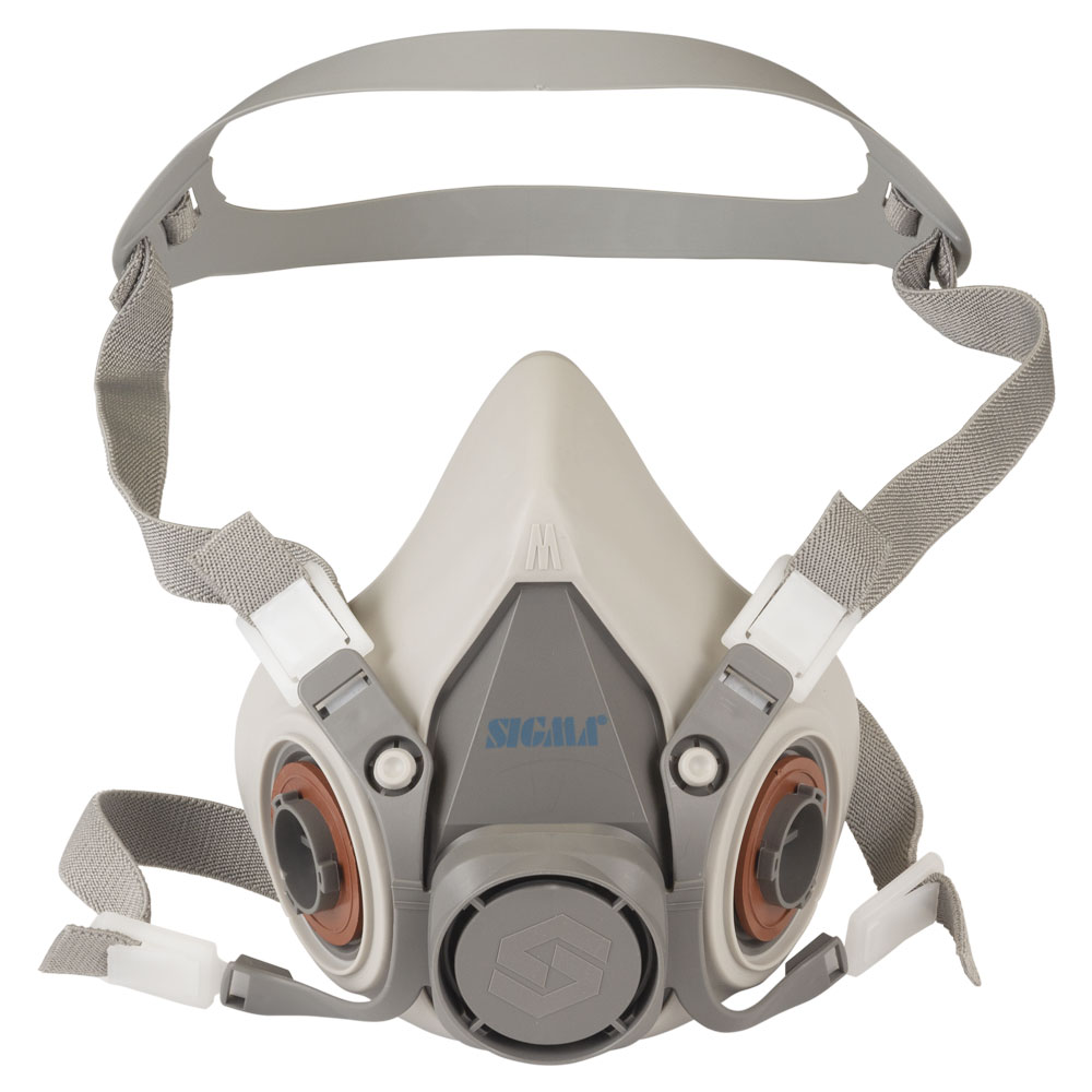 Півмаска Sigma Defender Pro з фільтрами А1