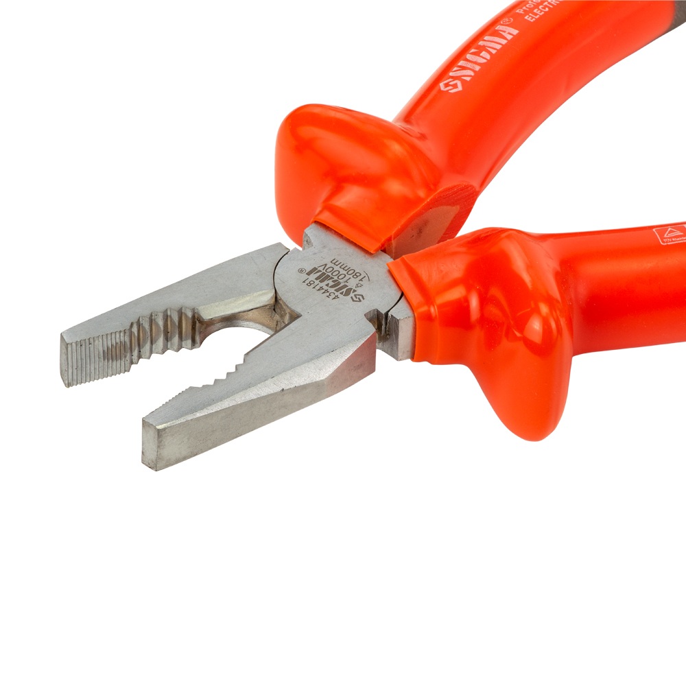 Плоскогубці Sigma 1000В діелектричні 180 мм