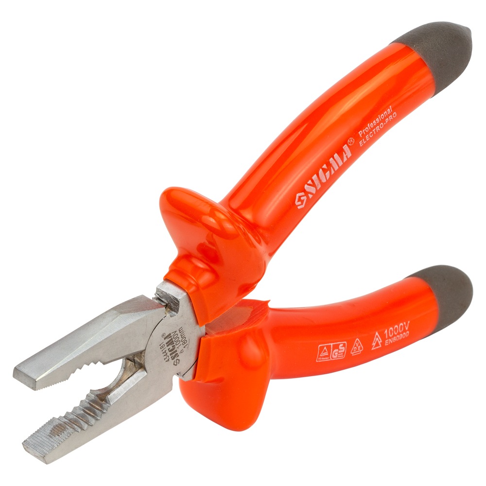 Плоскогубці Sigma 1000В діелектричні 180 мм