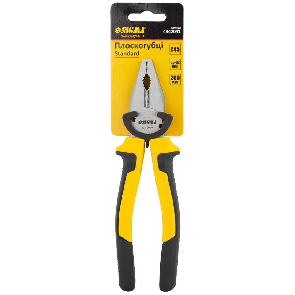 Плоскогубці Sigma Standard 200 мм