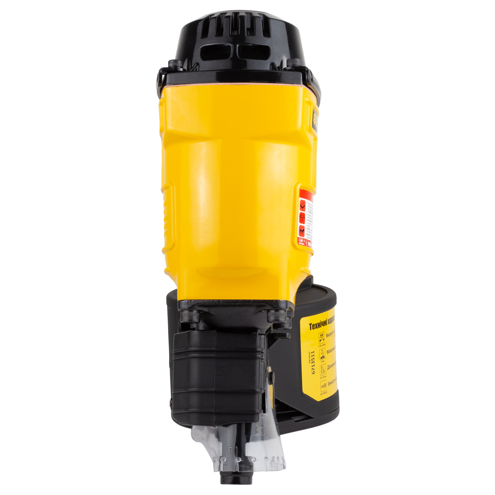 Пневмопістолет Sigma цвяхозабивний котушковий 1.56л/удар 8бар цвяхи 45-70 мм