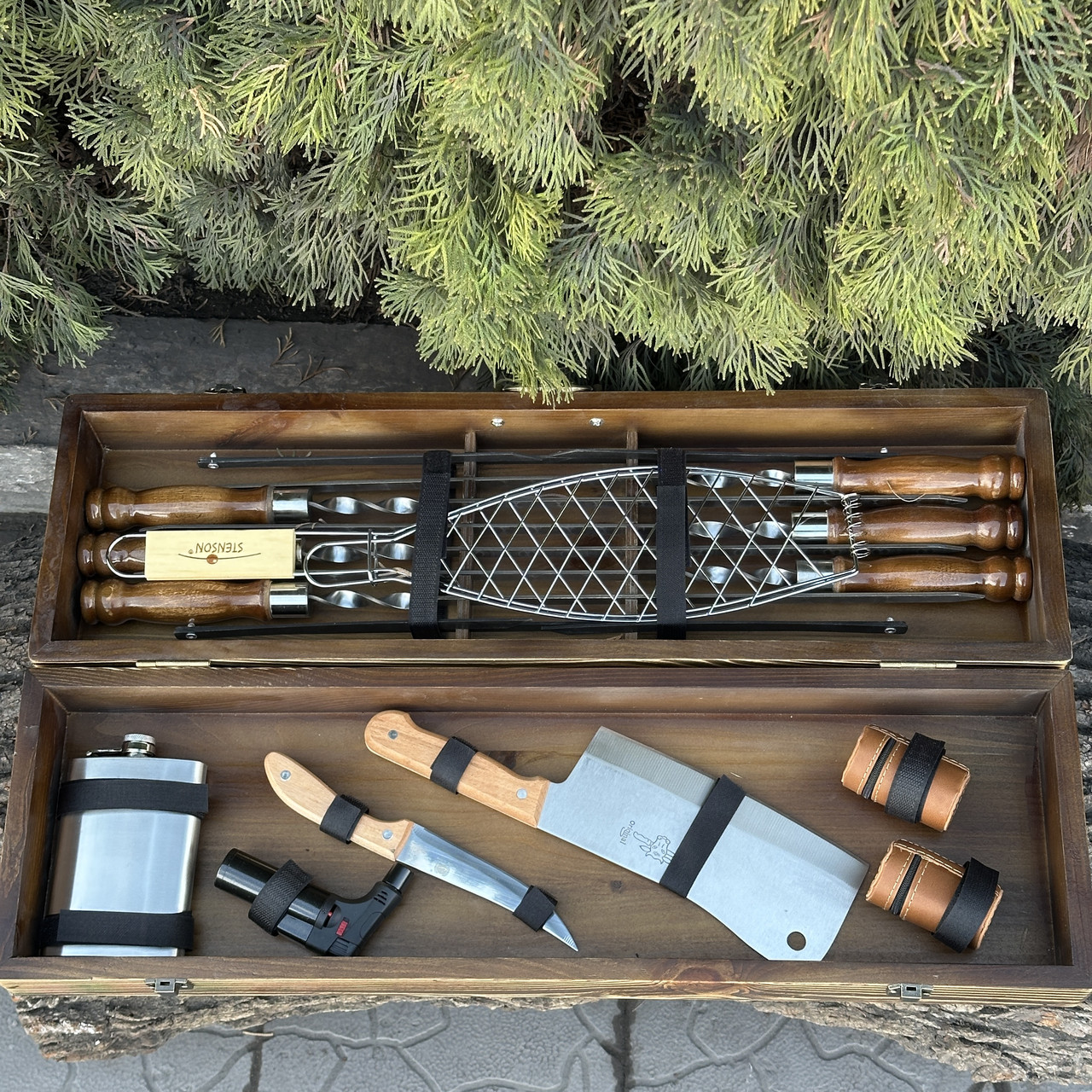 Подарунковий набір Mzavod Майстер BBQ світла текстура