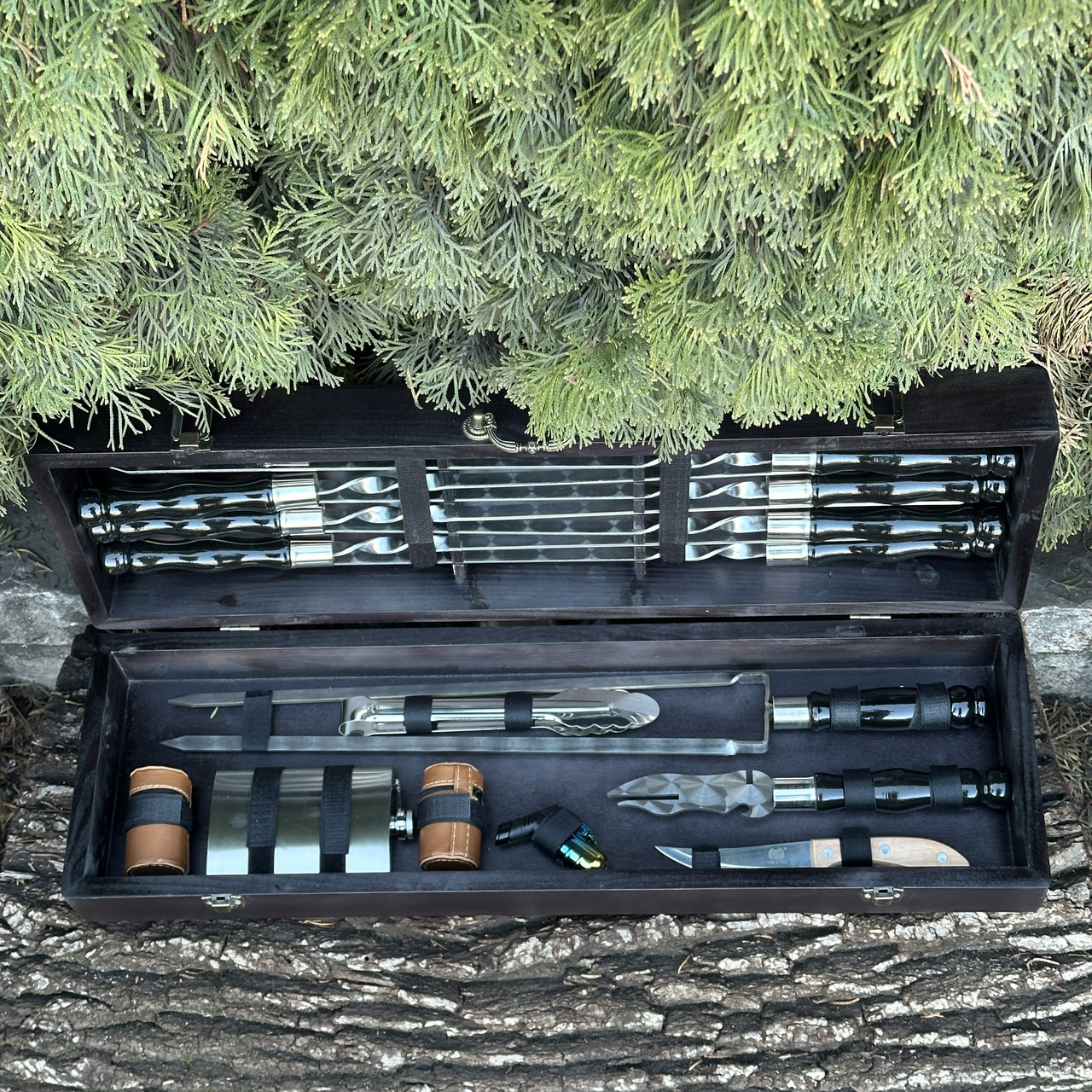 Подарунковий набір Mzavod Мисливець чорний