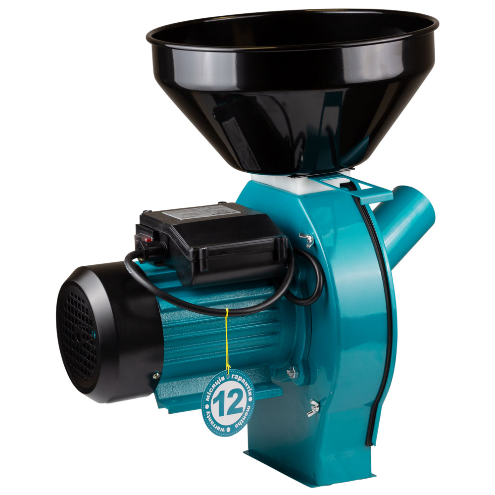 Подрібнювач зерна Sigma 2.0кВт до 250 кг/год (зернові, качани)