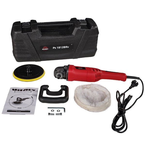 Полировальная машина Vitals Master PS 1812BRv 1200 Вт 180 мм