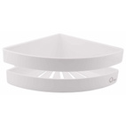 Полиця кутова Qtap Police пластикова White (QTPL01)