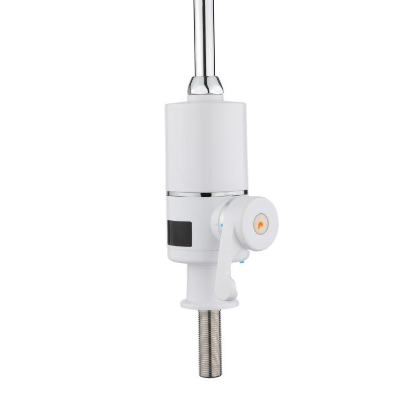 Проточный кран-водонагреватель для кухни на три режима Lidz Warm 062 White/Chrome (LDWAR062WCR49099)