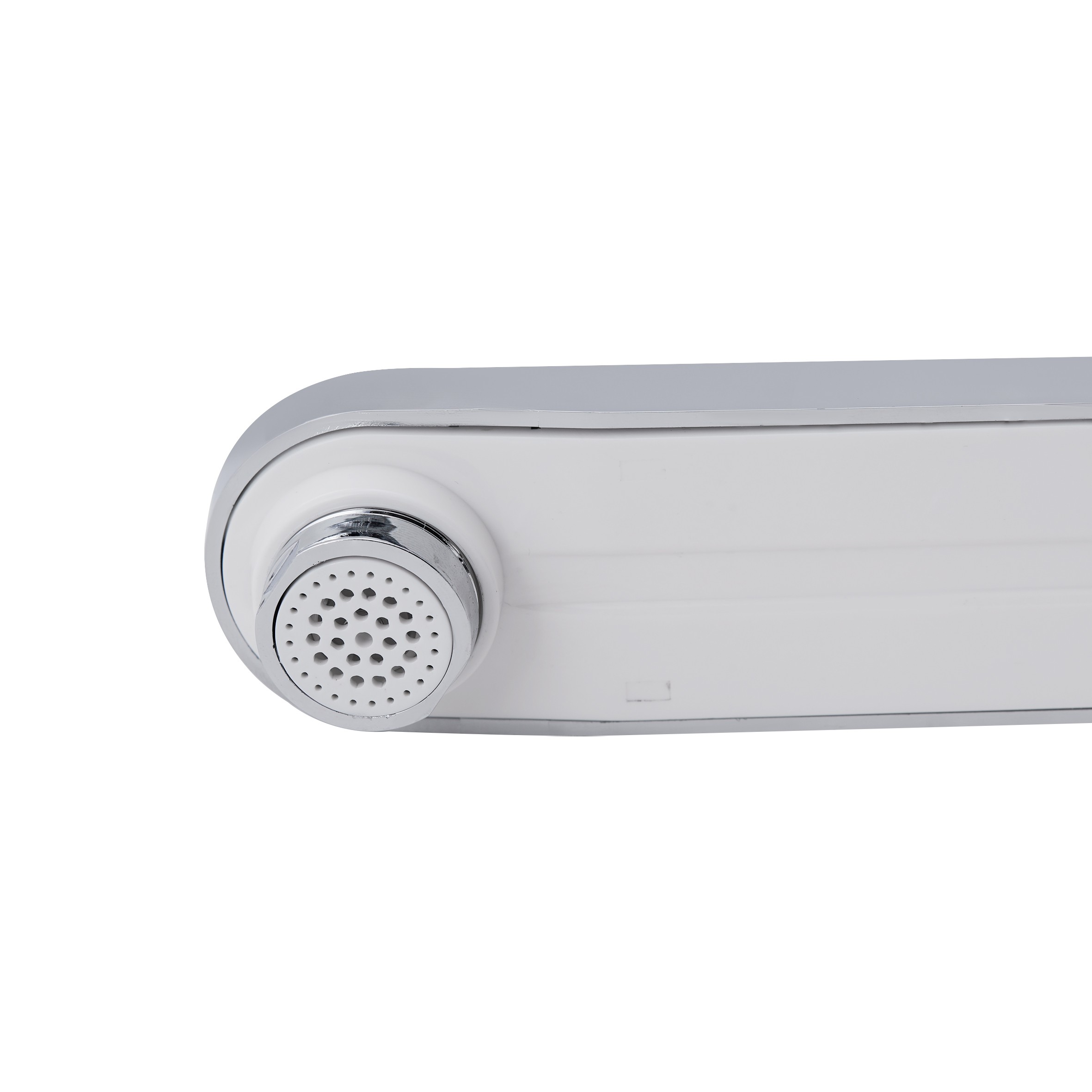 Проточный кран-водонагреватель кухонный для кухни Lidz Warm 061 White / Chrome (LDWAR061WCR35431)