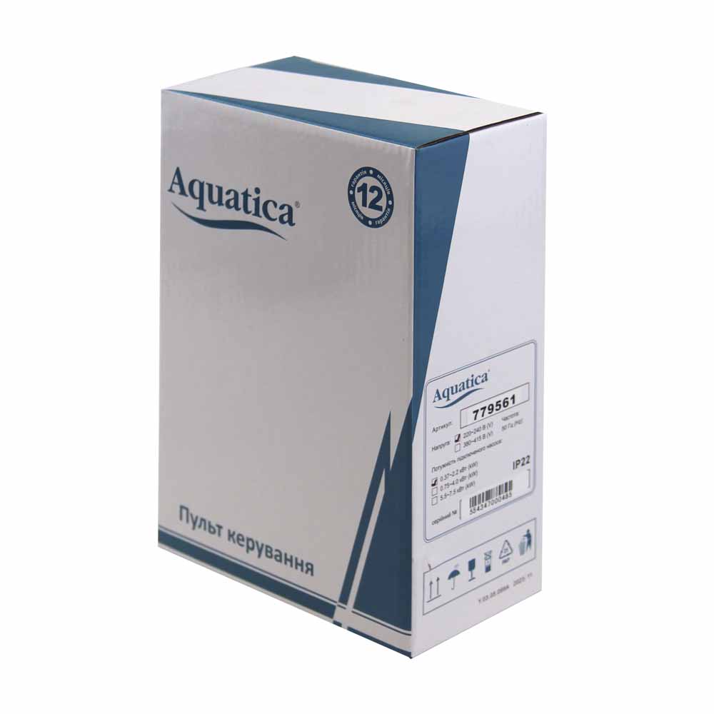 Пульт управління Aquatica насосом з функціями захисту 220В 0.37-2.2кВт