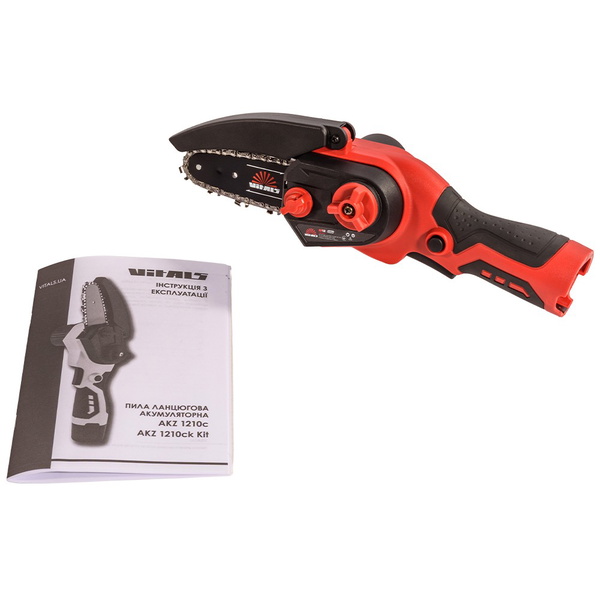 Пила ланцюгова акумуляторна Vitals AKZ 1210c