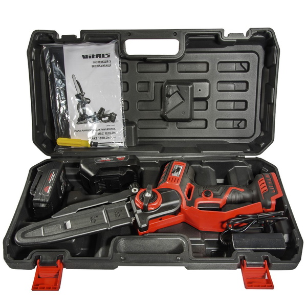 Пила цепная аккумуляторная Vitals AKZ 1820-2n Kit+