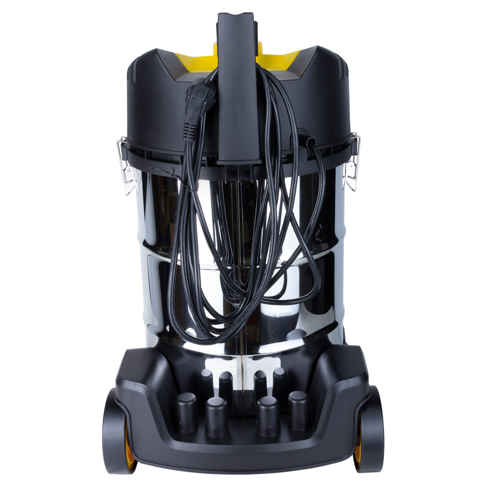 Пылесос Vortex строительный 1400Вт 3.2 м 3 м³/мин 22КПа нержавеющий бак 30 л