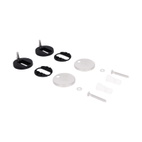 Сиденье для унитаза Qtap (Crow 640) 460 x 350 x 47 мм, White, с микролифтом, Slim Duroplast, Quick Release (QTSC179W48700)