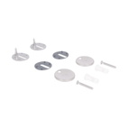 Сиденье для унитаза Qtap (Jay 640, Swan 640) 422 x 360 x 30 мм, White, с микролифтом, Slim Duroplast, Quick Release (QTSC179W48699)
