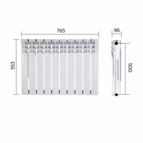 Радиатор биметаллический Thermo Alliance Bi-Ferrum 500/96
