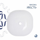 Раковина-чаша Qtap Kolibri 400 х 400 х 140 мм White (QT10116303W)