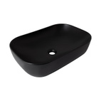 Раковина-чаша Qtap Robin 600 x 390 x 150 Matt black (QT132143PMBMBN)