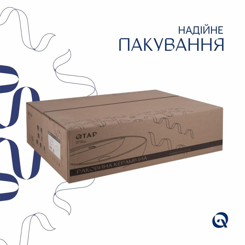 Раковина Qtap Cardinal 565 х 400 х 130 White (QT0411K177WN)
