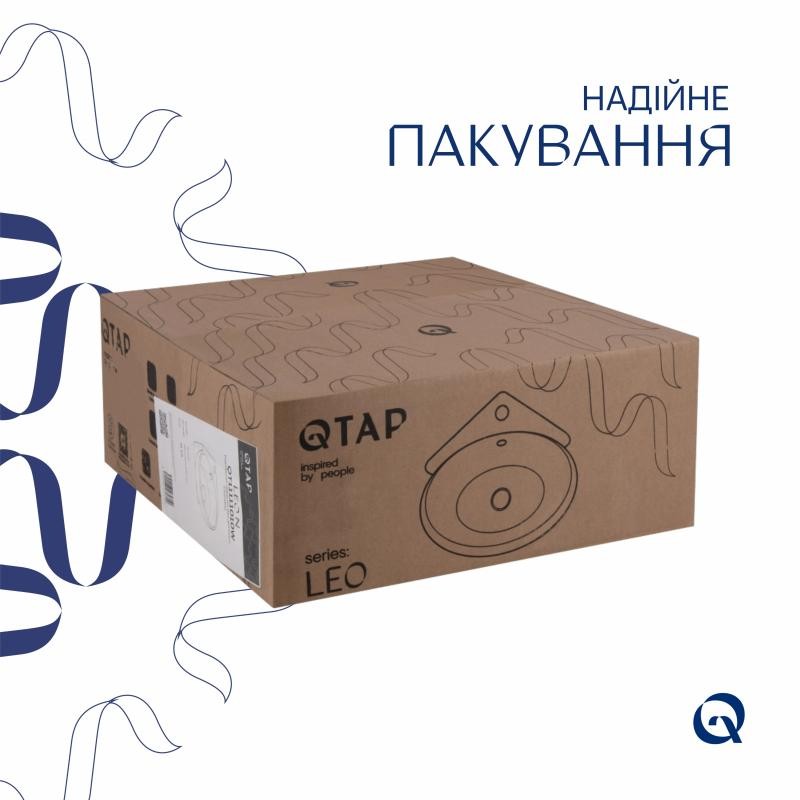 Раковина Qtap Leo 380 x 360 x 130 White (QT11115010WN)