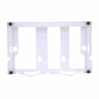 Рамка кріплення кнопки змиву Qtap 229 х 20 х 150 мм White для інсталяції Standard (QTSTD167W49821)