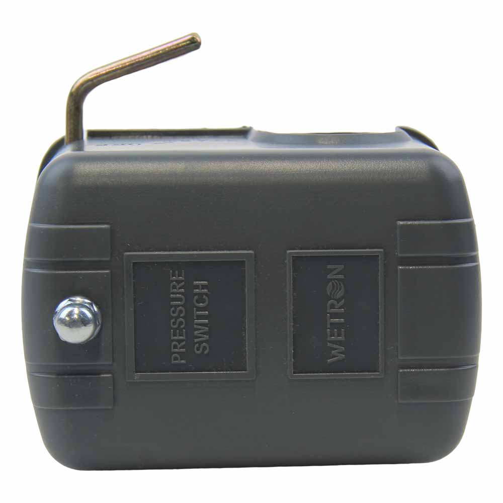 Реле тиску Wetron сухого ходу 1.5кВт 1.4-2.8 бар прямокут (гайка)