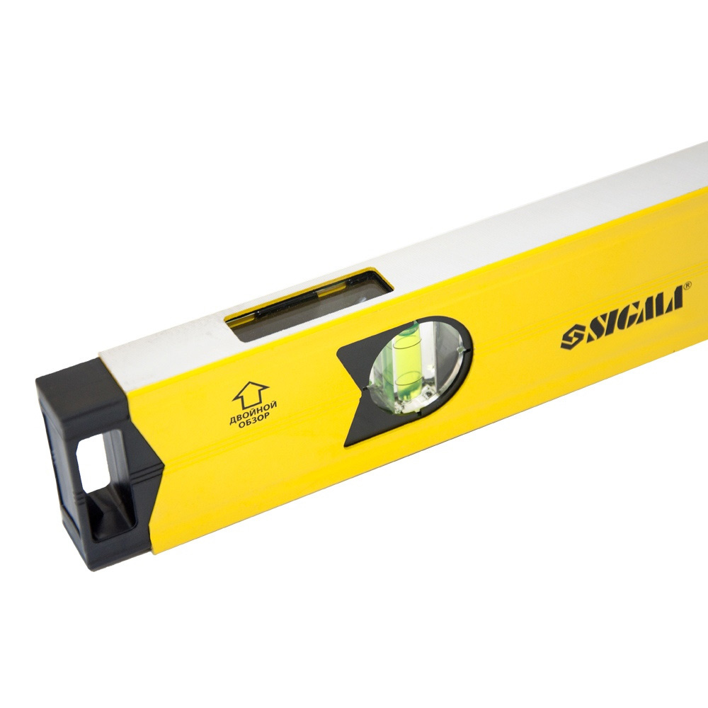 Рівень магнітний Sigma 3 капсули + вічко 60 см