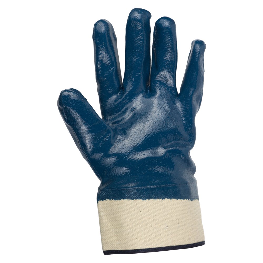 Рукавички Sigma трикотажні з повним нітриловим покриттям