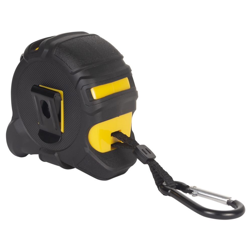 Рулетка Sigma Advanced магнітна обгумована нейлонове покриття 10 м х 25 мм