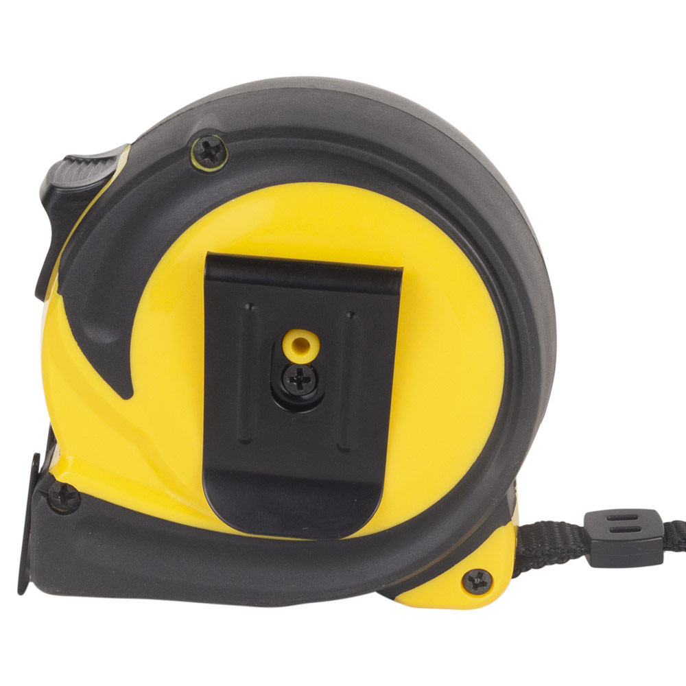 Рулетка Sigma Compact обгумована двостороннє полотно/зачіп 10 м х 25 мм